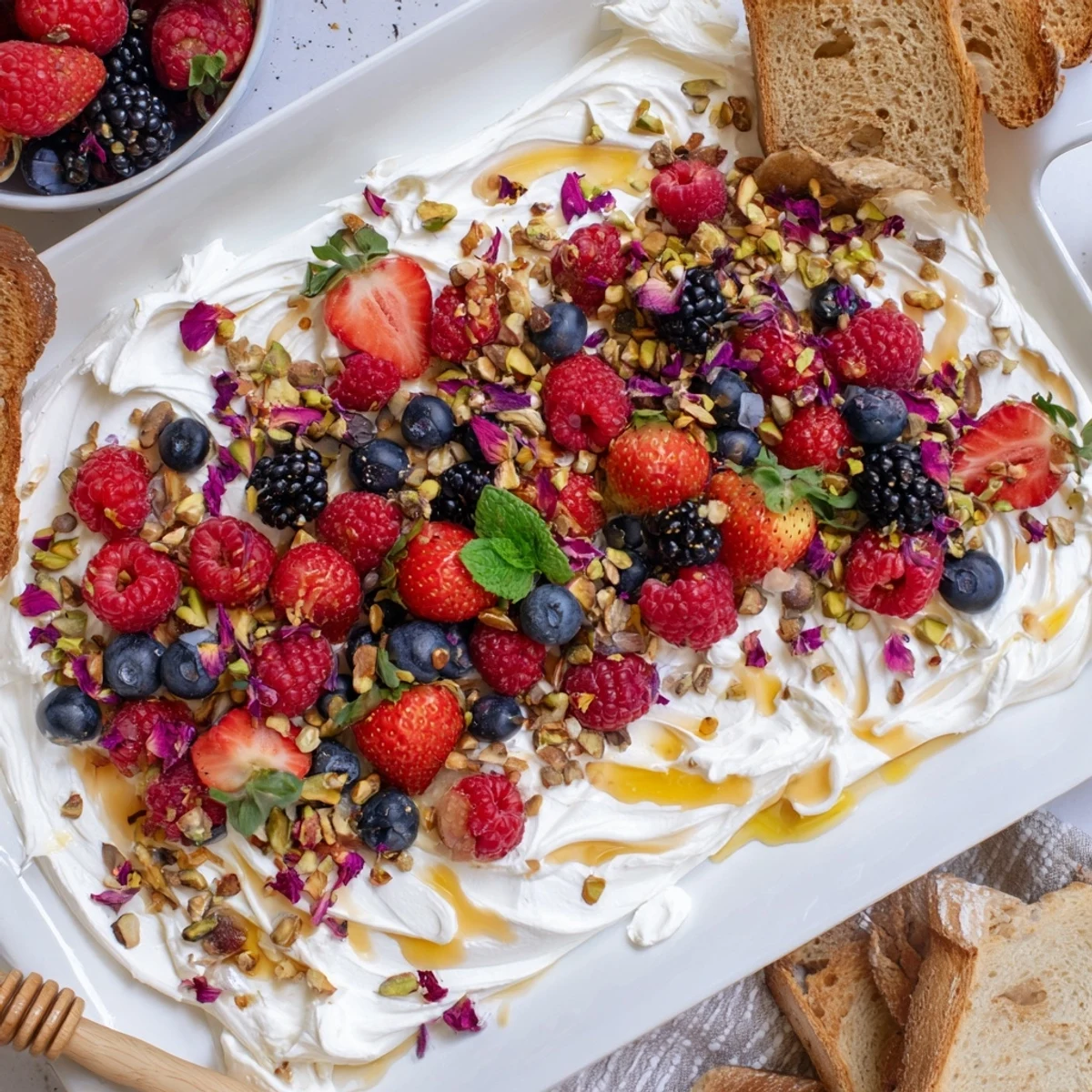 This luscious Butter Board Dessert Version is perfect for sharing at gatherings.