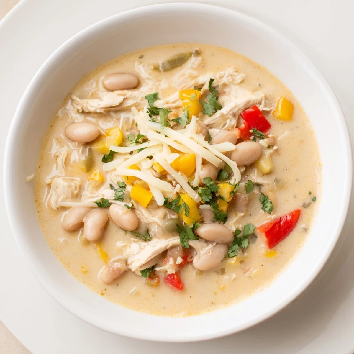 Creamy White Chicken Chili