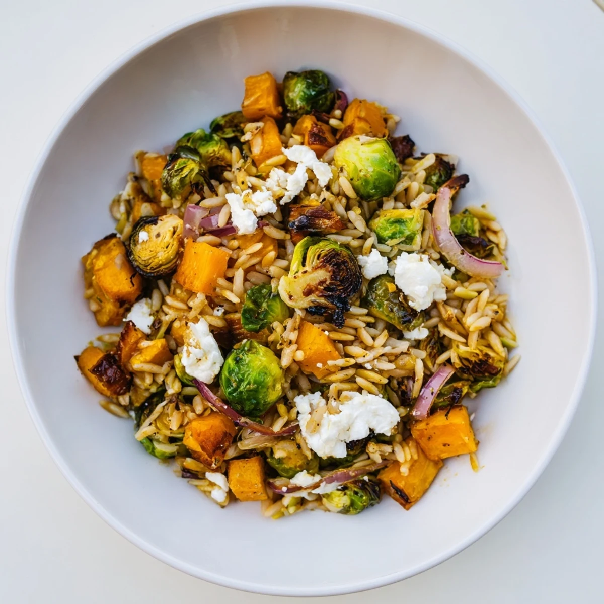 Best Fall Harvest Orzo Salad