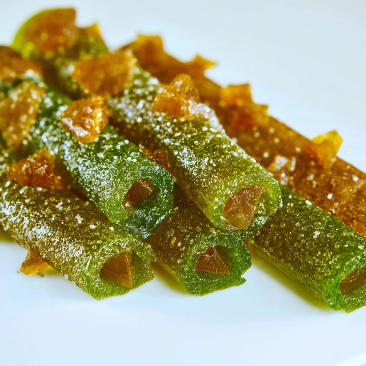 See the "Crystal Cave" dessert with sugared grapes spilling from chocolate cracker cave.