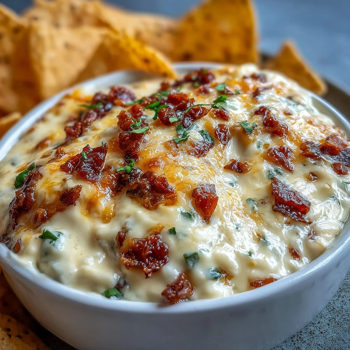 Golden, velvety Queso Dip steaming in a serving bowl, seasoned with cumin and smoked paprika—perfect for game day snacking.