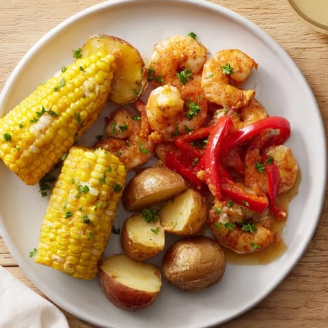 Cajun Shrimp Sweet Corn