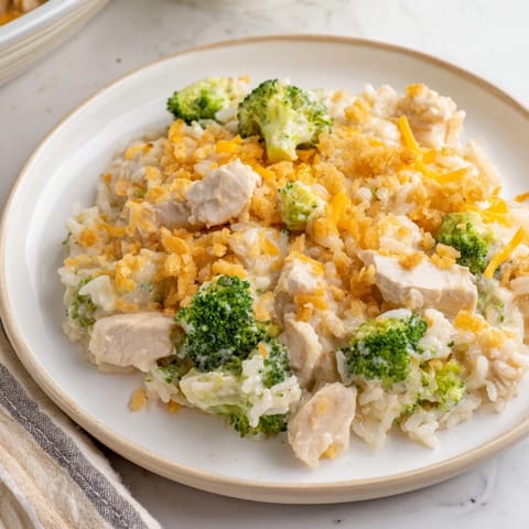 Creamy Chicken Broccoli Casserole