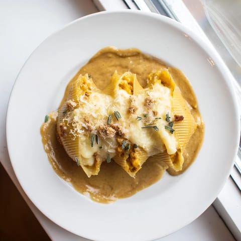 Pumpkin & Gouda Stuffed Shells