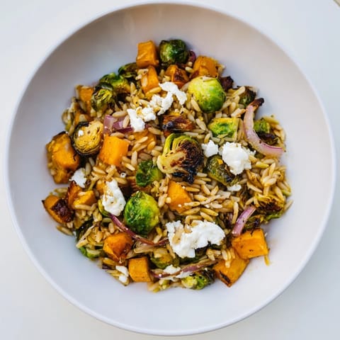 Best Fall Harvest Orzo Salad