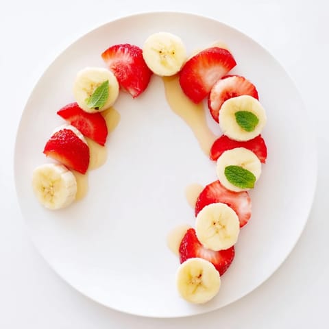 Banana Strawberry Candy Cane