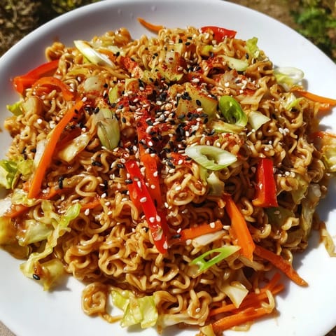 Spicy Ramen Stir Fry