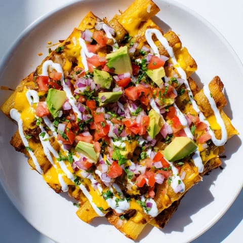 Pasta Chips Nachos Crunchy