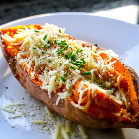 Sweet Potato Cheese Roast
