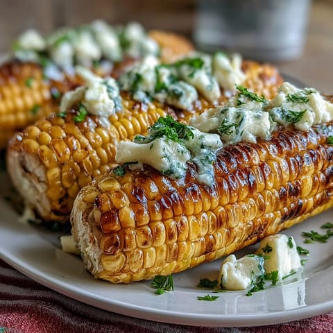 Microwave Corn on the Cob with Garlic Butter: tender corn brushed with savory garlic butter, ready in minutes for a quick, delicious side dish.
