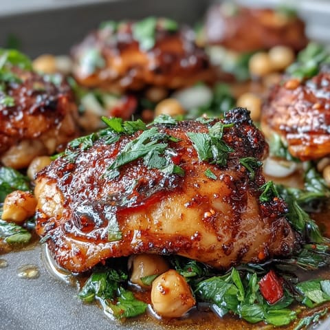 Harissa Chicken Traybake #623