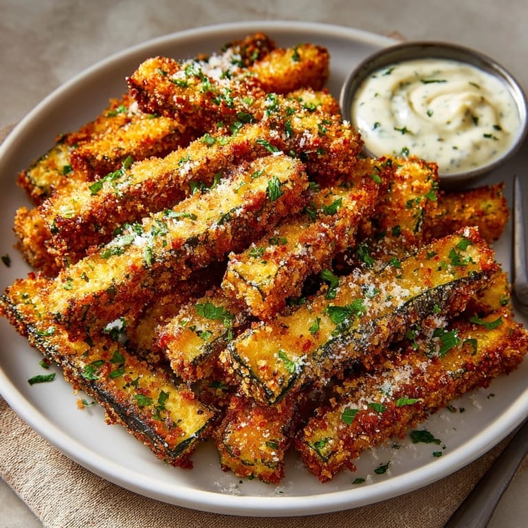 Homemade air fryer eggplant fries recipe, perfectly seasoned and irresistibly crunchy.
