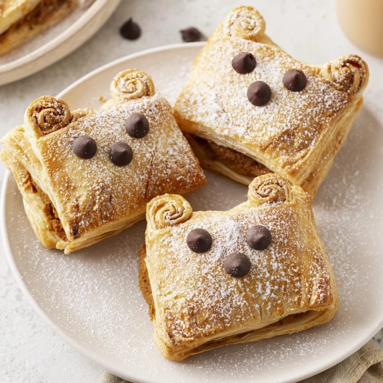 Imagine warm, spiced Gingerbread Puff Pastry Pockets, crisp outside with a delightful, cozy filling inside.